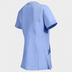 Tunică medicală pentru femei CHEROKEE WRAP ALBASTRU DESCHIS CKE2625A