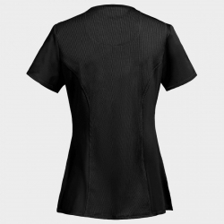 Tunică medicală pentru femei CHEROKEE WRAP NEGRU CKE2625A