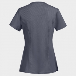 Tunică medicală pentru femei CHEROKEE WRAP GRI CKE2625A