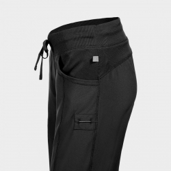 Pantaloni medicali pentru femei CHEROKEE NEGRU CKE1123A