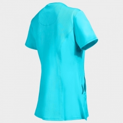 Tunică medicală pentru femei CHEROKEE WRAP TURQUOISE CKE2625A