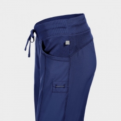 Pantaloni medicali pentru femei CHEROKEE ALBASTRU ÎNCHIS CKE1123A
