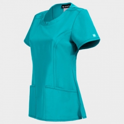 Tunică medicală pentru femei CHEROKEE ROUD PETROL DESCHIS CKE2624A