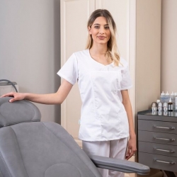 Tunică de damă INES alb