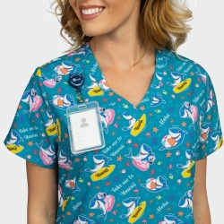 Tunică medicală ISABELLA – Take me to Hawaii