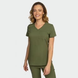 Tunică medicală AURELIA – verde măsliniu