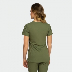Tunică medicală AURELIA – verde măsliniu