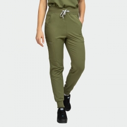 Pantaloni medicali AURELIA olive