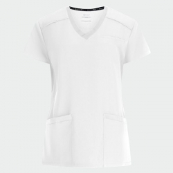 Bluză medicală de damă JULIA albă