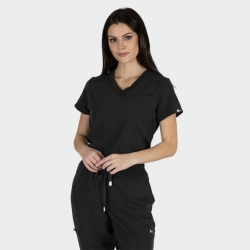 Bluză medicală de damă JULIA negru