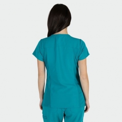 Bluză medicală de damă JULIA teal