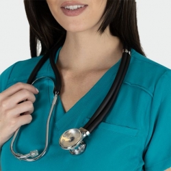 Bluză medicală de damă JULIA teal