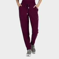 Pantaloni medicali MAURI burgundy