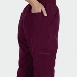 Pantaloni medicali MAURI burgundy