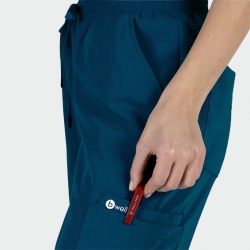 Pantaloni medicali MAURI albastru închis