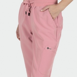 Pantaloni medicali MAURI mov deschis (mauve)