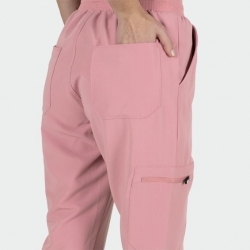 Pantaloni medicali MAURI mov deschis (mauve)