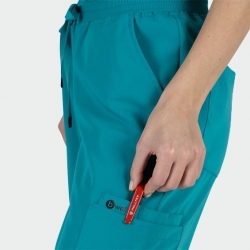 Pantaloni medicali MAURI teal
