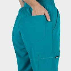 Pantaloni medicali MAURI teal