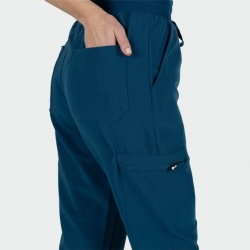 Pantaloni medicali  MAURI albastru caraibe