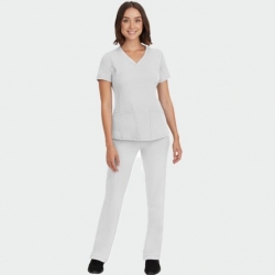 Bluză medicală de damă HH MONICA albă