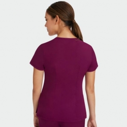 Bluză medicală de damă HH MONICA burgundy