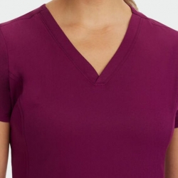 Bluză medicală de damă HH MONICA burgundy