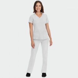 Pantaloni medicali de lucru HH REBECCA albi