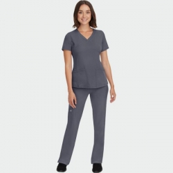 Pantaloni medicali de lucru HH REBECCA gri închis