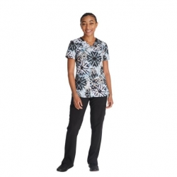 Tunică medicală de lucru DK876 Tie Dye