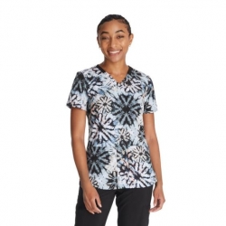Tunică medicală de lucru DK876 Tie Dye