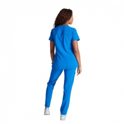 Tunică medicală de lucru CK748A –albastru regal