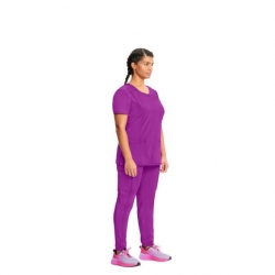 Tunică medicală de lucru INFINITY 2624A violet