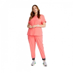 Tunică medicală de lucru ALLURA CKA672 rodie