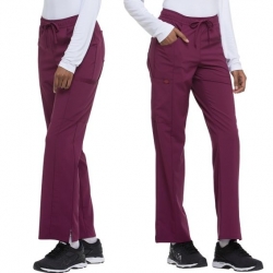 Pantalon de lucru pentru dame DICKIES DKE010 roșu vin