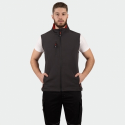 VESTĂ DE LUCRU SOFTSHELL GRIN black