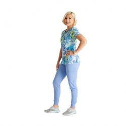 Tunică medicală de lucru GENUINE CK678 nuanțe de albastru
