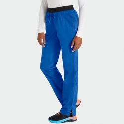 Pantalon medical damă CHEROKEE Revolution WWE105 albastru regal