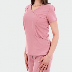 Tunica medicala JUSTINA Mauve