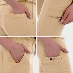 Pantaloni medicali RICCI Nisip