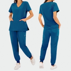 Pantaloni medicali RICCI Albastru caraibian