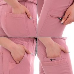 Pantaloni medicali RICCI MAUVE