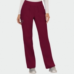 Pantaloni medicali de lucru REVOLUTION WWE110 / Roșu vin
