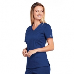 Tunică medicală CHEROKEE CORE STRETCH WWE4710 albastru închis