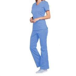 Tunică medicală CHEROKEE CORE STRETCH WWE4710 Albastru deschis
