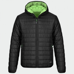 Geaca matlasata cu gluga APOLLO Black Geaca matlasata cu gluga APOLLO Black