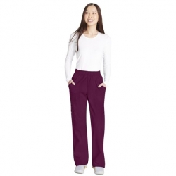 Pantalon de lucru CORE STRETCH WWE4005 / Roșu vin