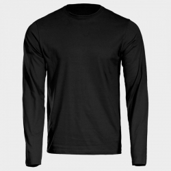 Bluza cu mâneca lunga STENSO KAOS NEGRU