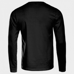 Bluza cu mâneca lunga STENSO KAOS NEGRU