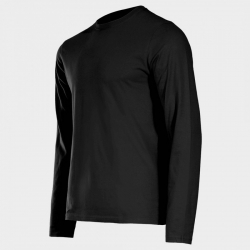 Bluza cu mâneca lunga STENSO KAOS NEGRU